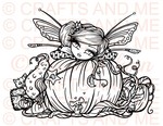 *New*Pumpkin Patch Fairy Digital Stamp